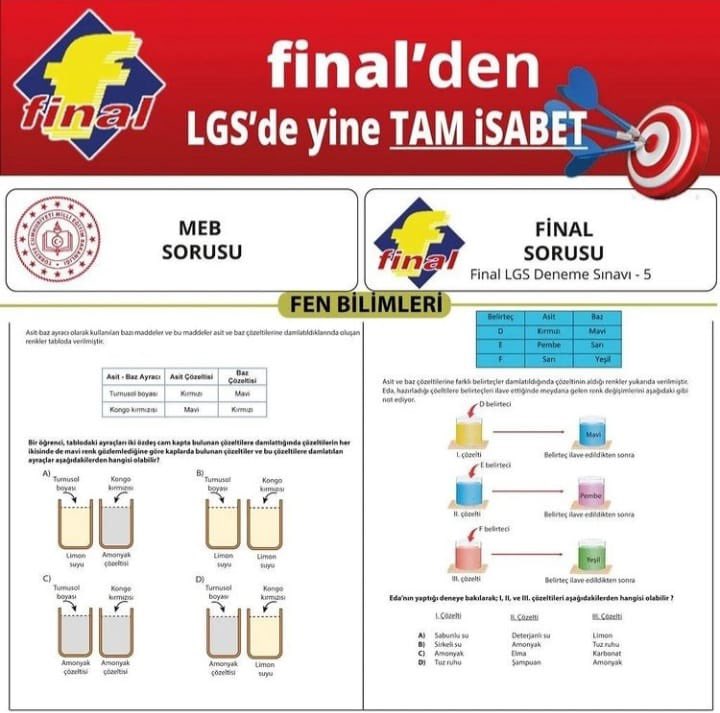 BitlisFinal's tweet photo. Her yıl güncellenen dergileri deneme sınavları ve tarama testleriyle LGS ye en yakın soruları yakalayan final yayin ekibimizi kutluyoruz.
Final'le Başarıya Daha Yakınız.
#finalegitimkurumları #lgs #lgs2022 https://t.co/bAXCZQdtMe
