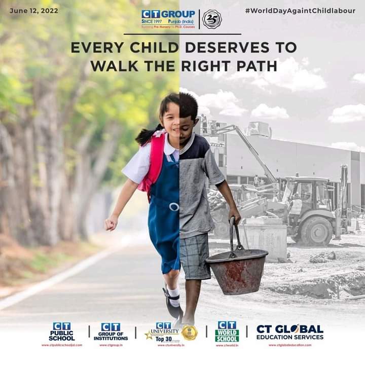 Child Labour Day reminds us that it is our collective responsibility to send kids to school and not to work.
#Stopchildlabour #Education #Worlddayagainstchildlabour #Humanrights #poverty #childpoverty #antichildlabourday
@NazarBuneri @Dr_Nabella @Khadimhussain4 @KhatirPMLN