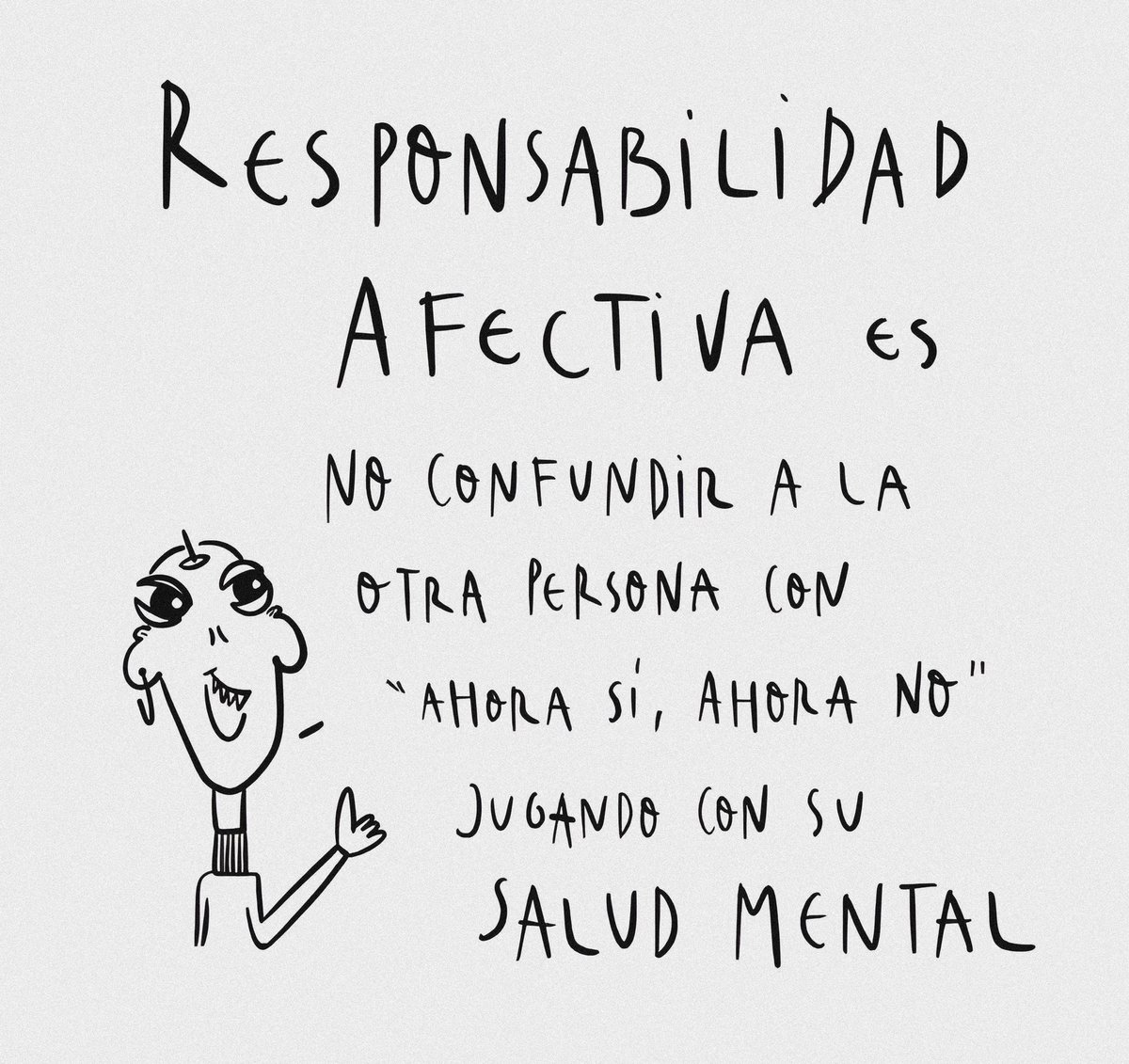 PSICOL0GlA's tweet photo. Responsabilidad afectiva https://t.co/WMnpNilDq8