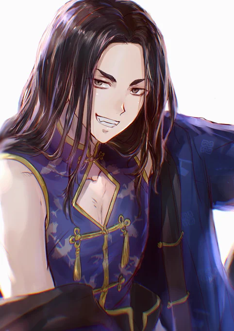 例の🇨🇳場地さん
表情とか色とか手直しして再掲です🐺 