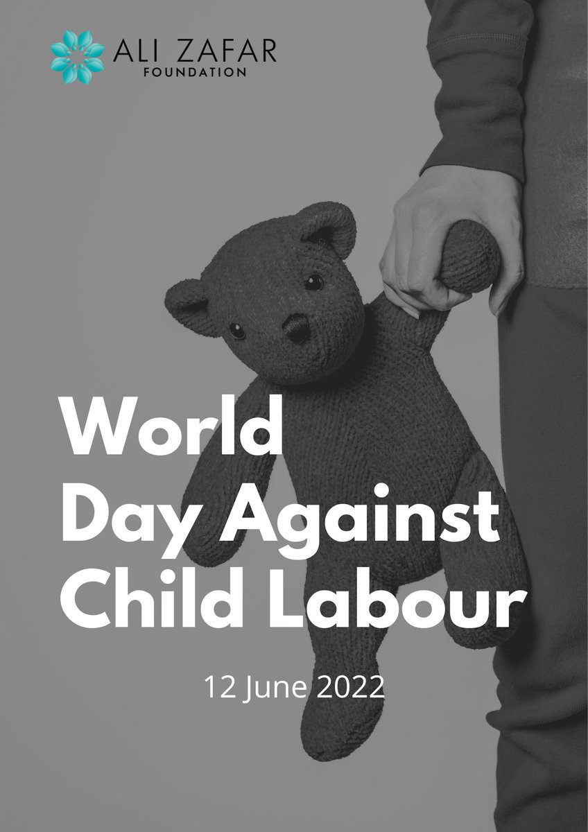 AliZFoundation's tweet photo. Every human being deserves a childhood. Do your part to end child labour in every form wherever you see it. #WorldDayAgainstChildLabour2022 https://t.co/bazDLedDGf