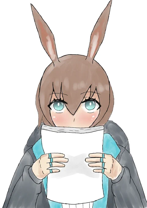 絵の練習昨日のアーミヤを鉛筆と筆であえて雑な感じで描き直したやつといつものペンと色塗りで描いたやつうーん、あえて雑に描いた方が良い感じに見えると思ったがそうでも無いな?#アークナイツ 