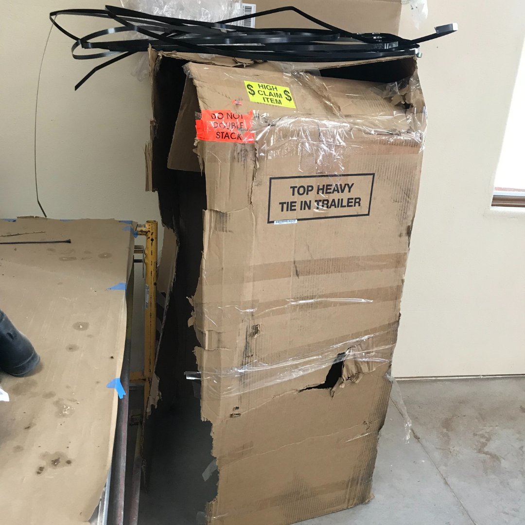 CalibersUSA's tweet image. Are you going to trust your next safe purchase to a big box store….or a locally owned and responsible company like Calibers? 

Attached are images we received from a recent safe delivery customer.

#calibersUSA #localbusiness