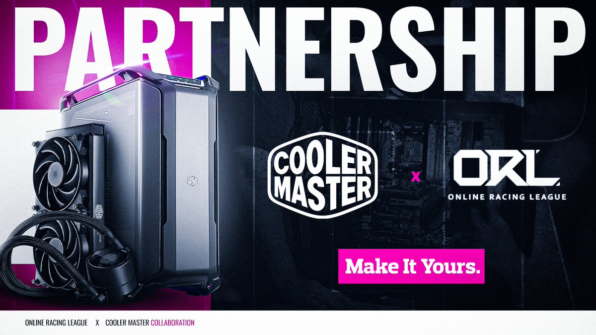 PARTNERSHIP ANNOUNCEMENT 🎮

We are proud to announce that we’ve partnered with <a href="/CoolerMaster/">Cooler Master</a>, one of the biggest gaming brands in the whole world. 

This is the start of a great journey! 🙌

Stay tuned for more updates...

#CoolerMaster #Team_ORL #makeityours