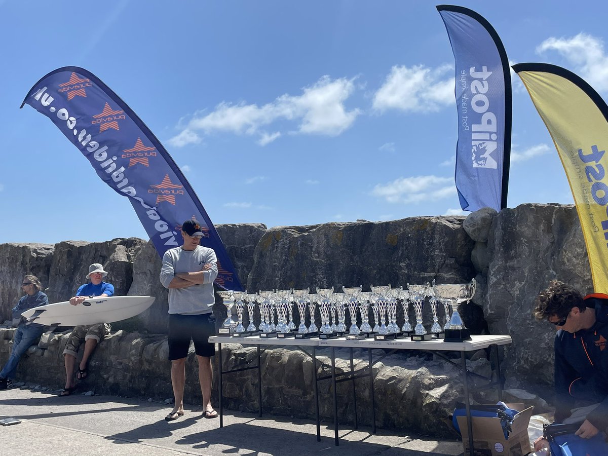 WelshSurfingFed's tweet photo. Itโs prize time here at the Welsh Surfing National Championships.
Thank you all so much for your support at Llantwit Major, itโs been a fantastic contest!
@PVBoardriders @Power_2Go #Welsh #surf #Wales #MiPost #puravidaboardriders #Power-2GO #christiansurfersUK #sportwales https://t.co/zLY447UncR