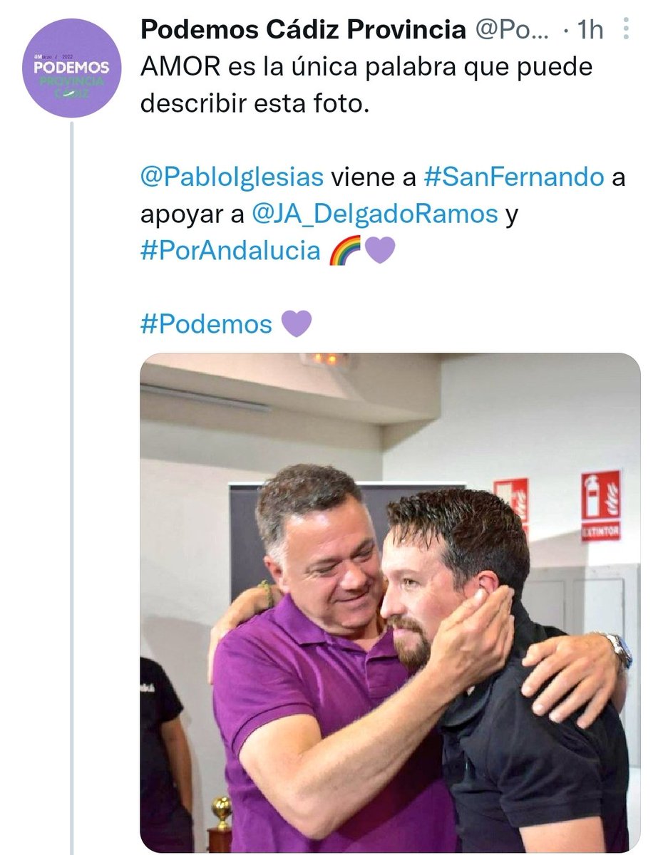 Si yo lo he visto, vosotros también.