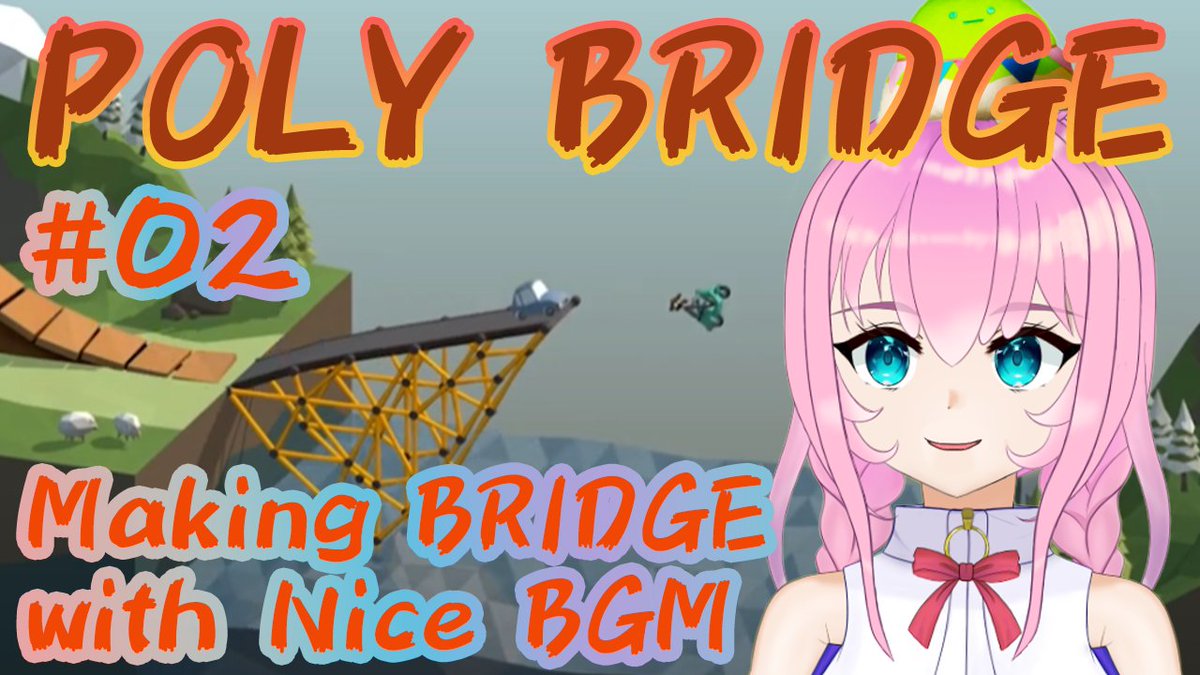 BlueRoselapilaz's tweet photo. #02【Poly Bridge】  #花宮ローズ #Vtuber #新人Vtuber #makeing #bridge #作業配信 #ENVtuber #envtuber #streamer 

橋職人を目指す!!👀 ⏰22:00~
🔽Making bridge with NICE BGM🎶
https://t.co/2XITWkRKJ3 https://t.co/6TACsgOmOH