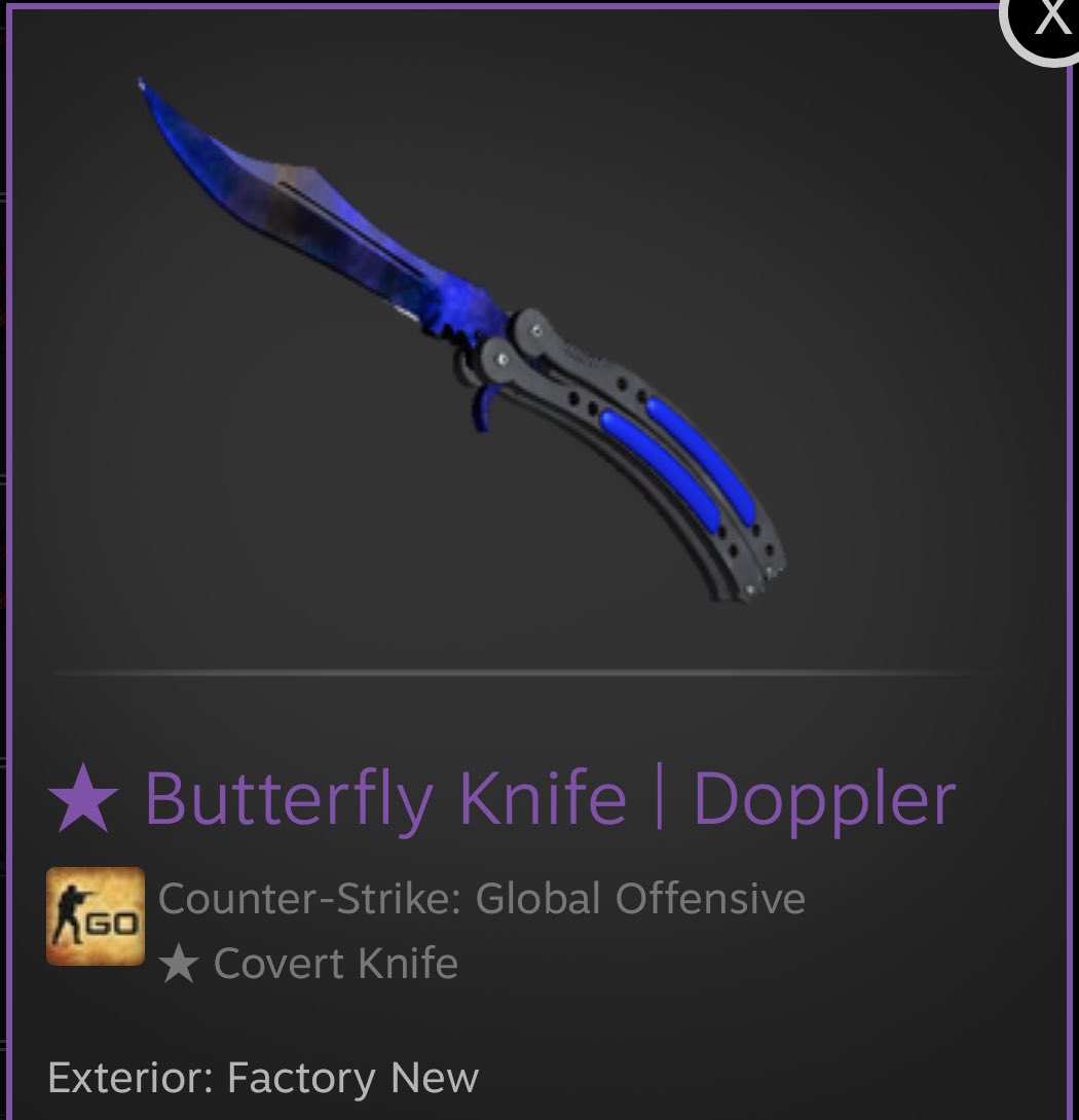 Carlinerai's tweet image. 🔥CS:GO Knife GIVEAWAY🔥

★ Butterfly Knife | Doppler [FN]

To enter:

☑️RT
☑️Tag a friend
☑️Follow me

⚡️Rolling in 4 days