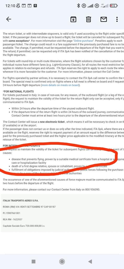 Max_WebEnt's tweet photo. @ITAAirways sto provando da stamattina in tutti modi a contattarvi per un cambio urgente (con certificato medico come da vostre policy) 
Non si riesce a parlare con nessuno , mi fate sapere per favore?? https://t.co/kAlnS4MeHQ