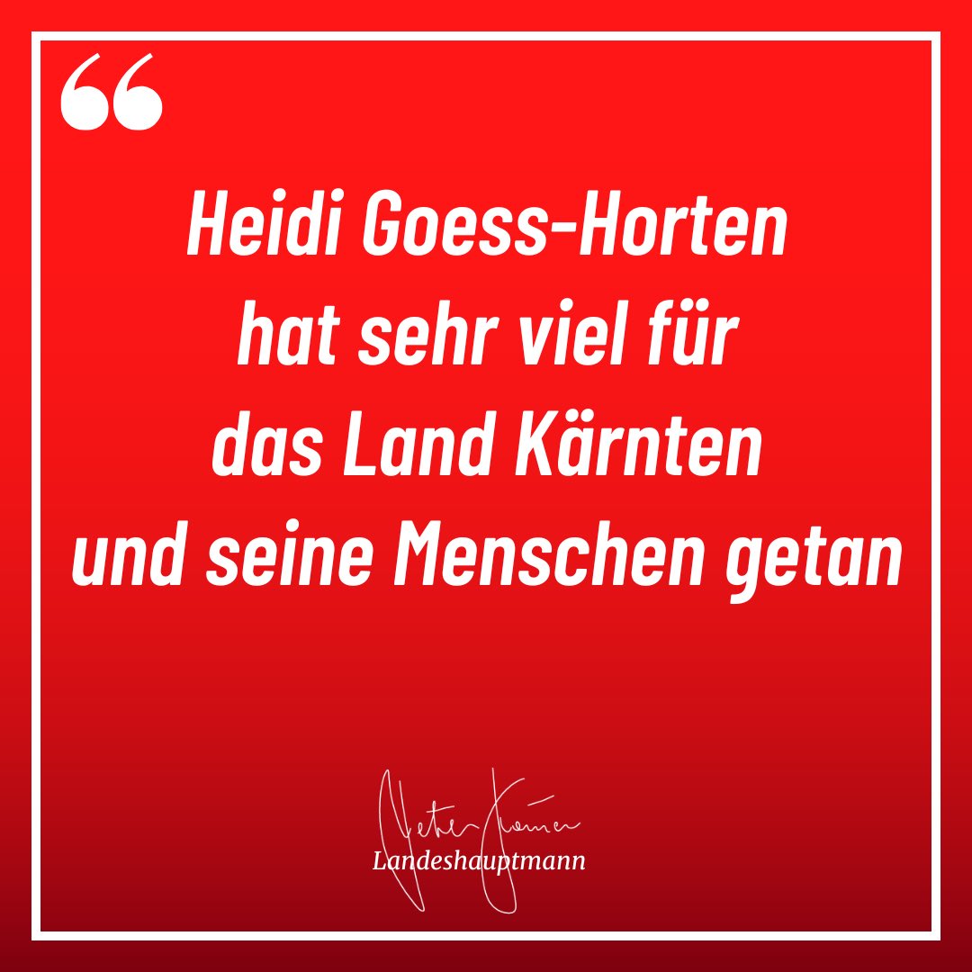 PeterKaiserSP's tweet photo. Ob es medizinische Geräte oder Einrichtungen waren, ihre Unterstützung für Tiere wie beim Tierschutzzentrum TIKO, ihre Liebe zum @EC_KAC – von dem Engagement von Heidi #Goess-#Horten haben alle profitiert. #Kärnten wird der Verstorbenen ein ehrendes Andenken bewahren #RIP https://t.co/kXlt73oeOK