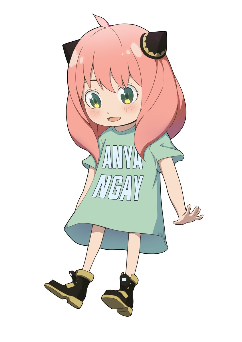 dayle_mode's tweet photo. Anya Forger fanart.
(That just means 'what's up')
#SPYxFamily #AnyaForger #FANART https://t.co/9HnEu8TC76