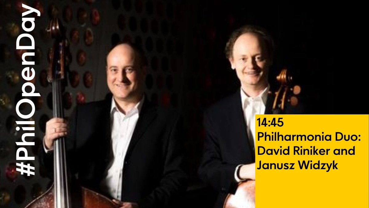 BerlinPhil's tweet photo. πΆπ΅#PhilOpenDay - #free and live at 14:45 pm: the Philharmonia Duo with David Riniker and Janusz Widzyk Β» https://t.co/nuybAdusa7 #SharingMusic https://t.co/c7wPKd8nQK