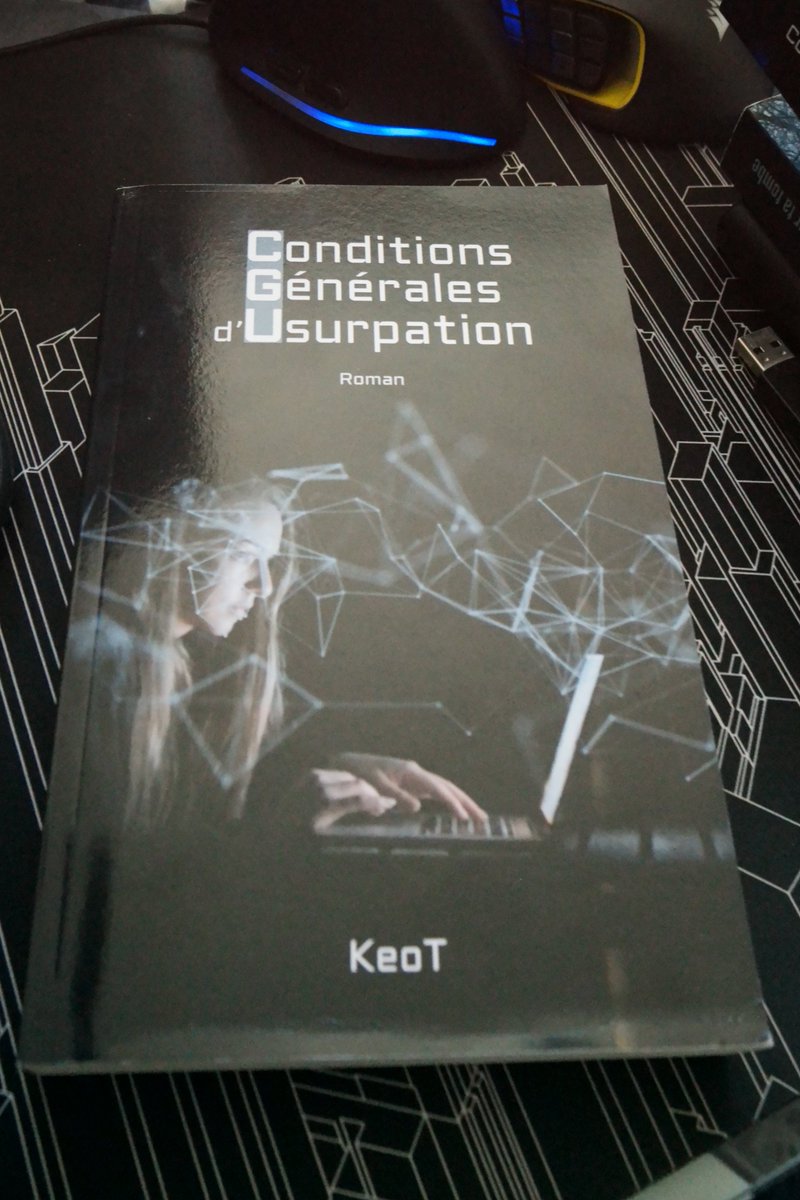 📰 Petite annonce !

Si vous n'aimez pas Amazon, mais voudriez mettre un peu de suspense et de paranoïa cyber dans votre PAL cet été, je propose 2 ex. de CGU en état "occasion" pour le seul prix des frais de port colis : 7,45€

(Ils ont été endommagés lors de la livraison)