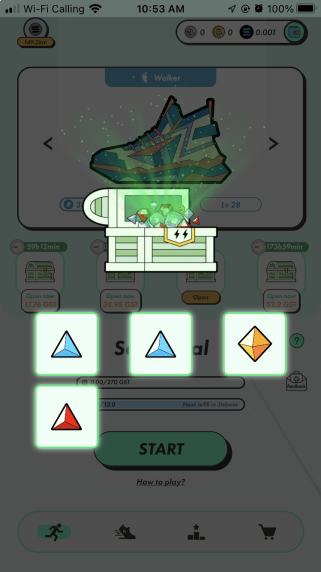 0xOzenc's tweet photo. 3/3

2⃣ Since the $GMT earnings haven't started and it's not clear how much we will earn yet, I'm developing two shoes that will earn $GST and #MysteryBox .

By keeping these shoes in the same account, I will try to generate income by first earning Boxes and then earning $GST. https://t.co/OkQz7ESOJr