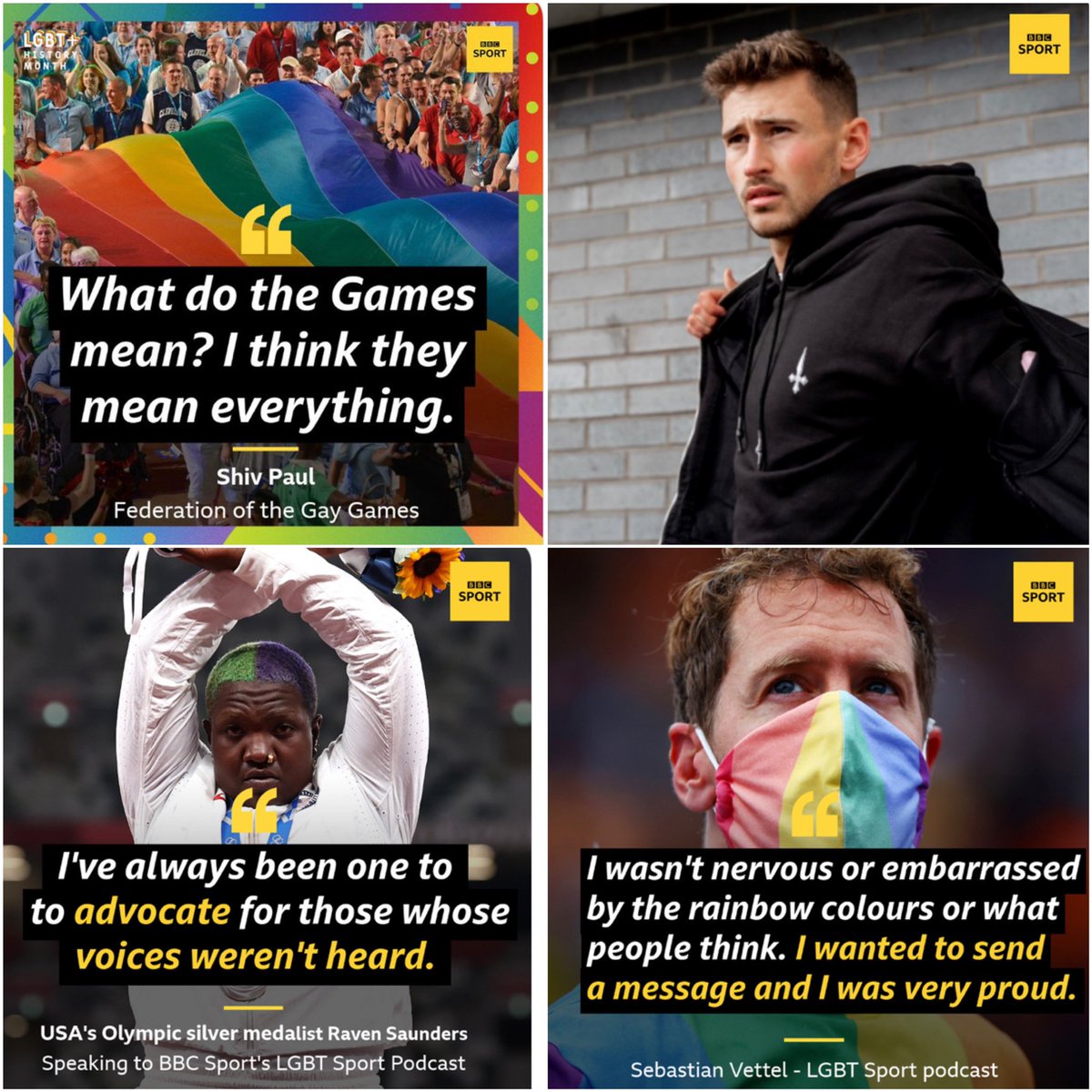 Did you know that the BBC’s longest running show for the LGBTQ+ community is all about… sport?

Yup, that’s us 👋🏻 

244 episodes, weekly since 2018, with top guests from around the world.

So if you need a new listen this #Pride Month, why not try it?

🎧 bbc.in/3aQdVXo