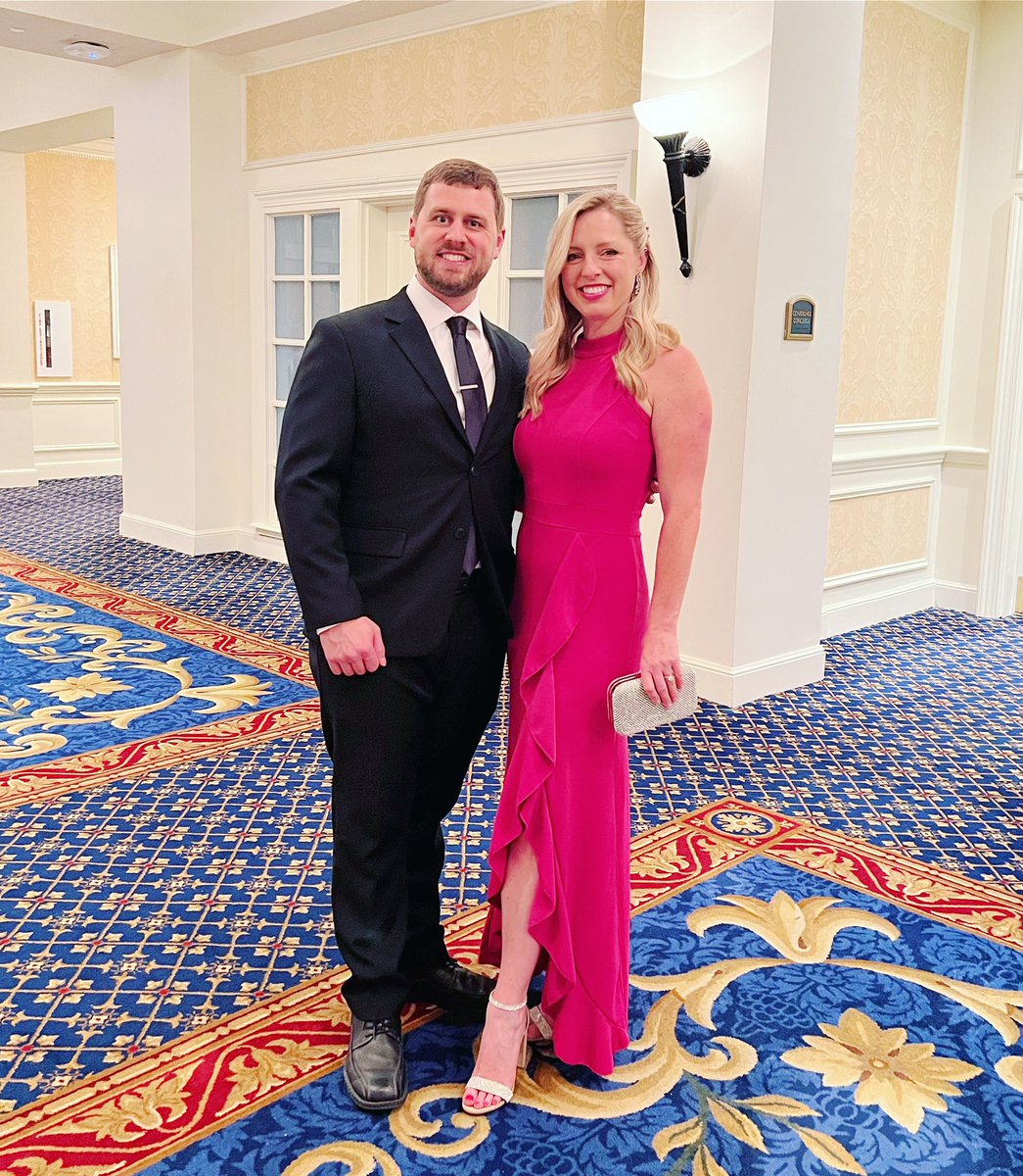 courtneyhpenn's tweet photo. Jeff and I enjoyed the Annual Duke Hospice Gala last evening in support of the wonderful work by @DukeHomeCare. Great job @nicoleclagett @CooperLinton and team on a successful event! It was so good to see @JuliaOakCityGR and many others I haven’t seen in a long time. 💙 https://t.co/UcWtEWPFbL