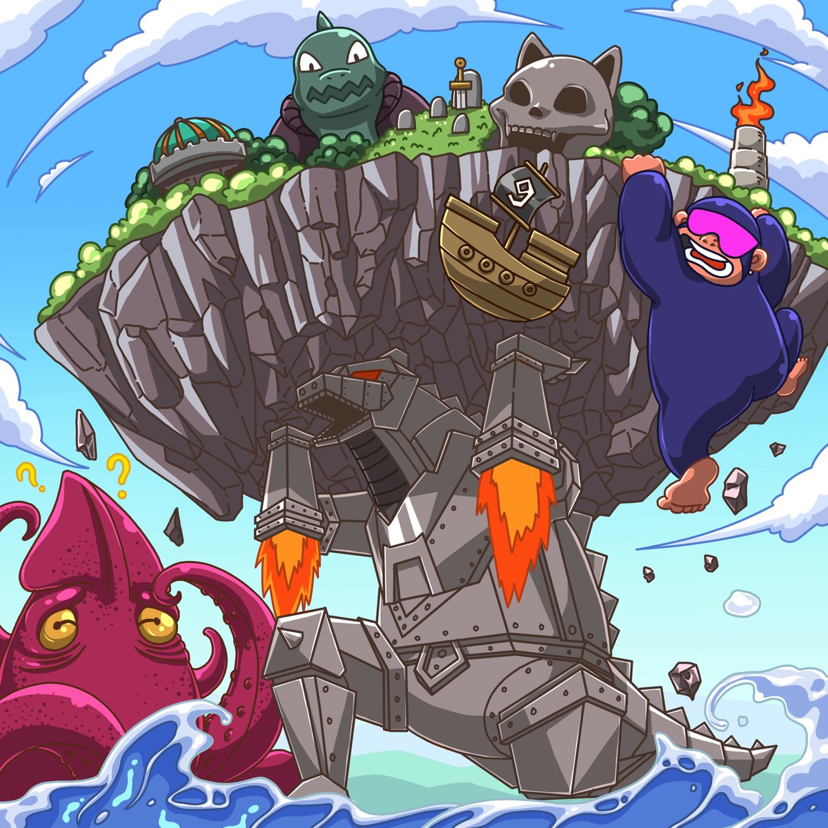 Friends, I forget to remind you of the best projects!
 I'll try to post promising projects every day!
Today I remind you about @memeland project ! A noisy project with a great future!😍
Join in!🚀🚀🚀