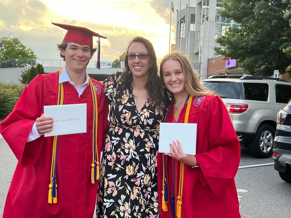 Mrs_Clark_'s tweet photo. Moments like HS graduation is the perfect reminder of why I love being a teacher! Nothing better than hugging grown up 1st graders and telling them how very proud I am! 🥰 https://t.co/FHKSm4CV7X