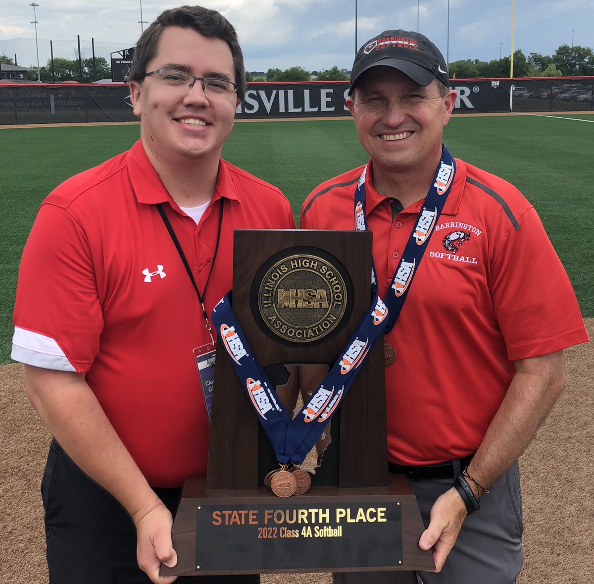 On a great year, Coach Perry Peterson and I only touch base four days or so out of the year. 

Well, 2022 is one of them. 

<a href="/stationfillies/">Barrington Station Softball</a> = IESA State Finalists
<a href="/softballBHS_/">Barrington H.S. Softball</a> = IHSA State Finalists

Shoutout to one of my favorite coaches to announce!
