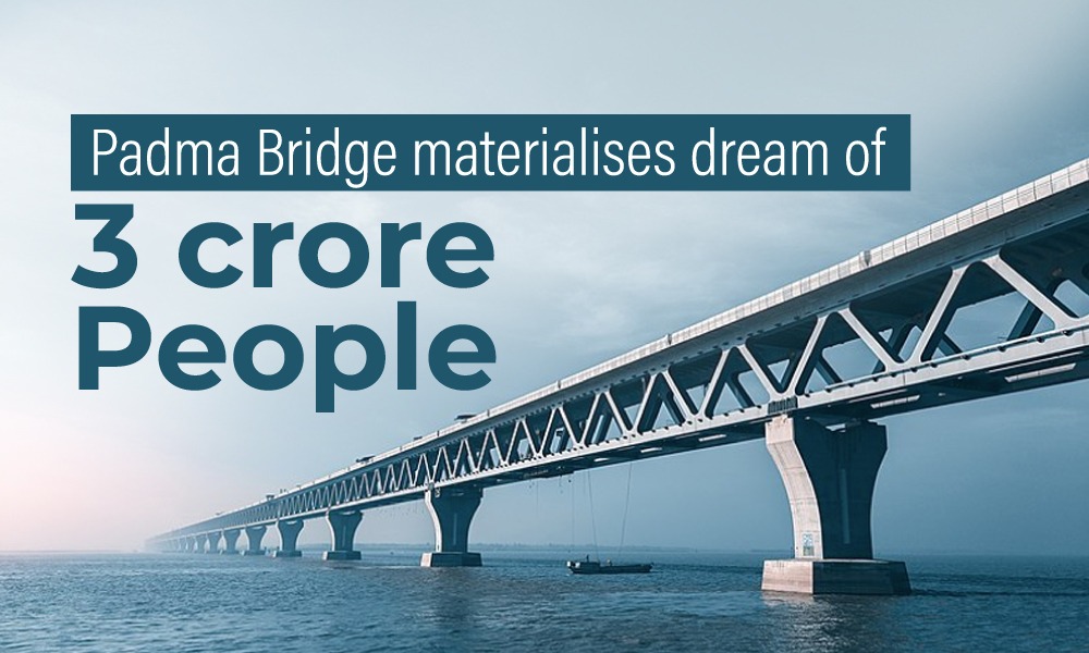 albd1971's tweet photo. Lawmakers of #Bangladesh believe that the construction of  #Padmabridge has materialised the dream of 3 crore people of the South-West region of the country as HPM #SheikhHasina is expected to open the bridge on June 25.
👉https://t.co/9wNxiZL1Dr https://t.co/FuH77Eh636