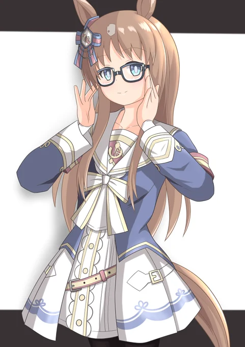 眼鏡グラスワンダー
#ウマ娘 