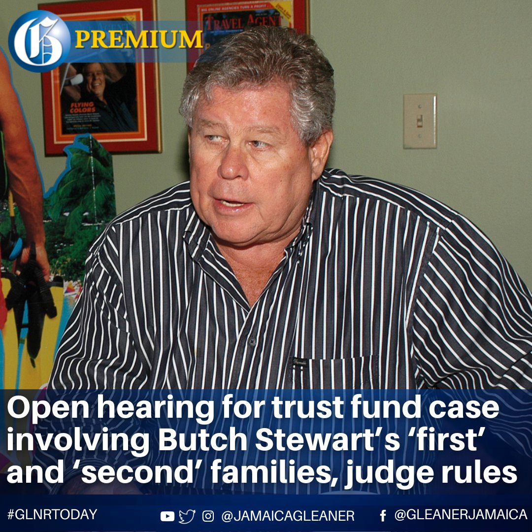 Jamaica Gleaner on Twitter "The court hearing in relation to the trust