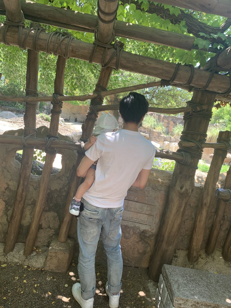 1008Kancharo's tweet photo. 天王寺動物園🦒
暑い中でも楽しめました💕
裕也抱っこ長い時間お疲れ様でした🙇‍♀️💕
また行こな✌️ https://t.co/Q5AvYArbXd