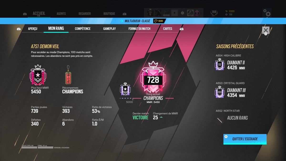 xTarkooz's tweet photo. #PS5Share, #TomClancysRainbowSixSiege                      wAllah je suis fort 11k vs top 20 https://t.co/MmvWaEq0c3
