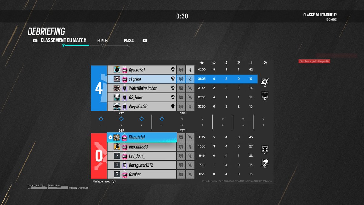 xTarkooz's tweet photo. #PS5Share, #TomClancysRainbowSixSiege                      wAllah je suis fort 11k vs top 20 https://t.co/MmvWaEq0c3