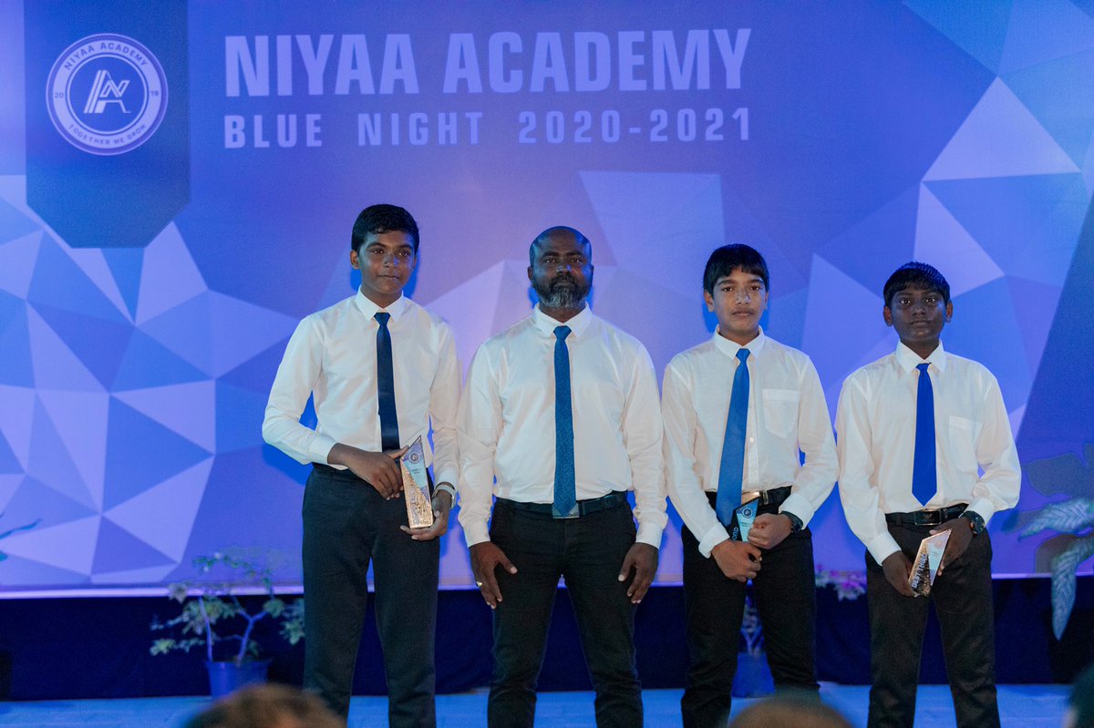 Congratulations to the U13 Boys Best 3 Players of Niyaa Academy in 2020/2021! 💙

📸: <a href="/abeedhmv/">Abdulla Abeedh</a>