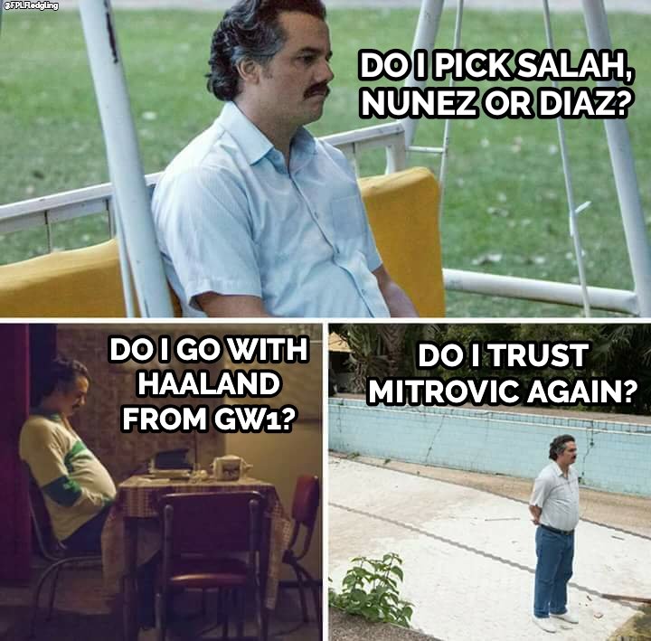 FPLFledgling's tweet photo. The burning questions facing FPL managers https://t.co/x6qnumWeU7