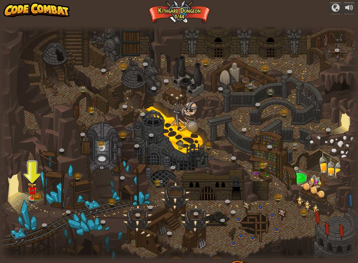 4. Code Combat

This is a great resource to introduce kids to coding by playing games!

codecombat .com