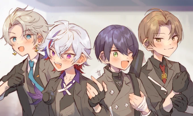 #加画美 #金剛力也像 #描いた晴 #絵スコート #ろふあーと 