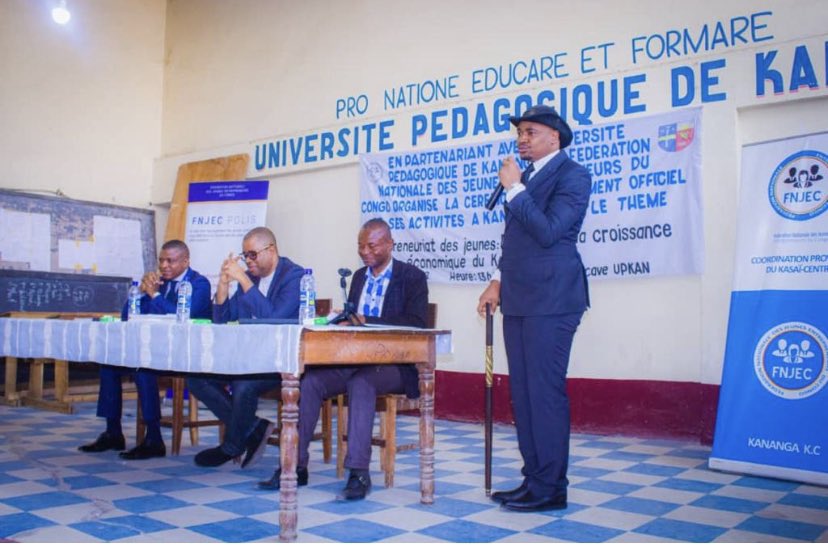 Samedi 11 juin à l’Université de Kananga, a eu lieu le lancement des activités de la FNJEC / Kasaï -Central.
Bravo au Coordonnateur Provincial <a href="/AnacletMutomb14/">Anaclet Mutombo</a> et à toute son équipe et bon vent aux jeunes entrepreneurs de ladite province.
@FnjecR <a href="/FNJECKC/">FNJEC Kasaï Central</a> <a href="/FnjecSud/">FNJEC Sud-Kivu</a> <a href="/KisaluH/">KISALU HUB</a>