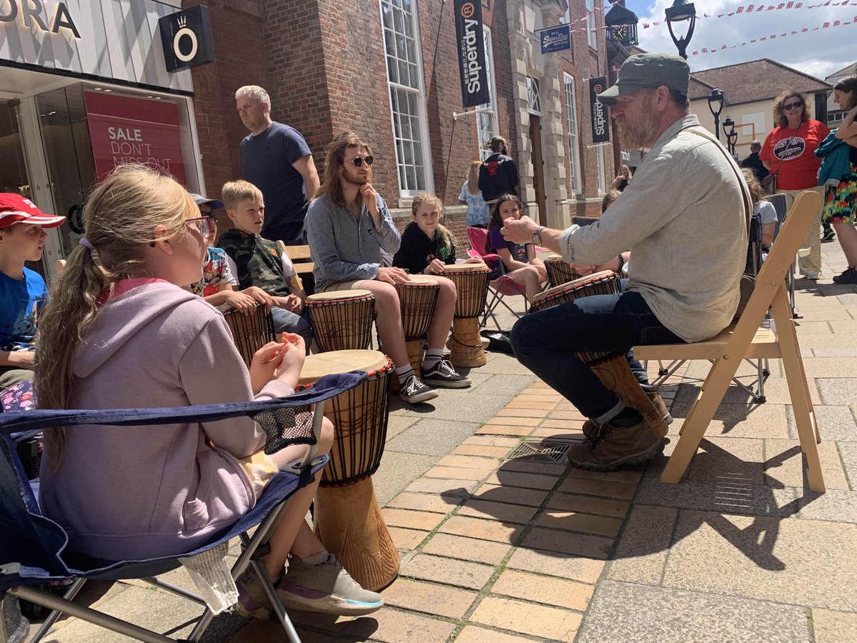 musicircus_'s tweet photo. Musicircus is well underway with hundreds of performers in #Colchester town centre. Come join in the fun until 3pm! @CulverSquare @ShopLionWalk  #musicircus https://t.co/GjeRr1YVik