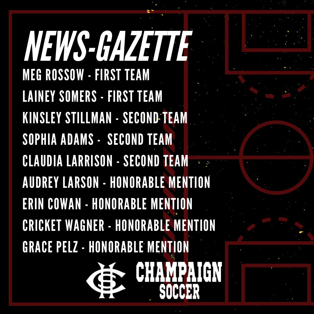 ChampaignSoccer's tweet photo. Congratulations to all our players receiving individual recognition. https://t.co/D0e2LxT6Vg