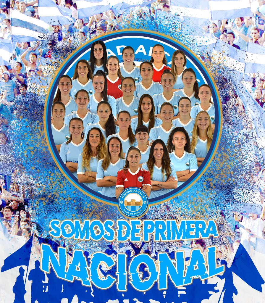 CiudadAlcalaCF's tweet photo. 🥳🤩🤯🫣🫠🤭😍😂😃🥹🤤

📣 ¡QUÉ SÍ! 📣

🎊 ¡QUÉ SOMOS DE NACIONAL! 🎊

#CiudadAlcaláCF #AlcaládeGuadaíra #FutFem 💙🤍💙 https://t.co/kz2wCWwlGy