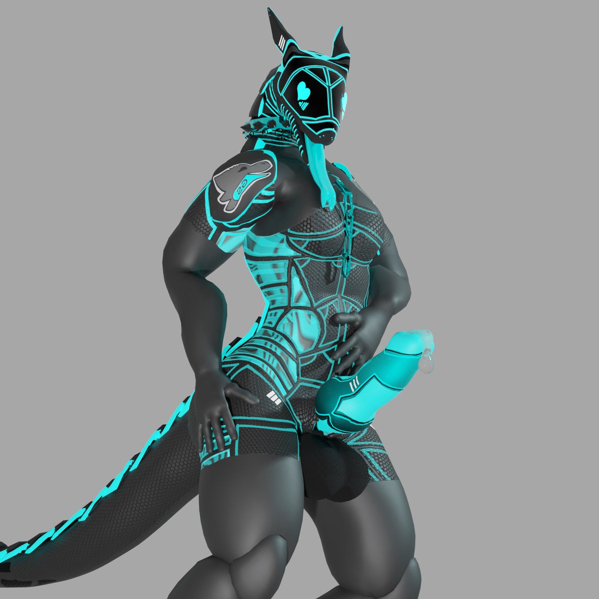 "B3NN Got a new Outfit... Again..."

I saw <a href="/MAXX_SYNTH/">MAXX-ROS. (COMMISSIONS CLOSED)</a> crop top art post and said to myself, I could do that >w>

So thank you Maxx for the inspiration! 💙

Tags: #Synth #Furryporn #GayFurry #Crossdress #synthporn