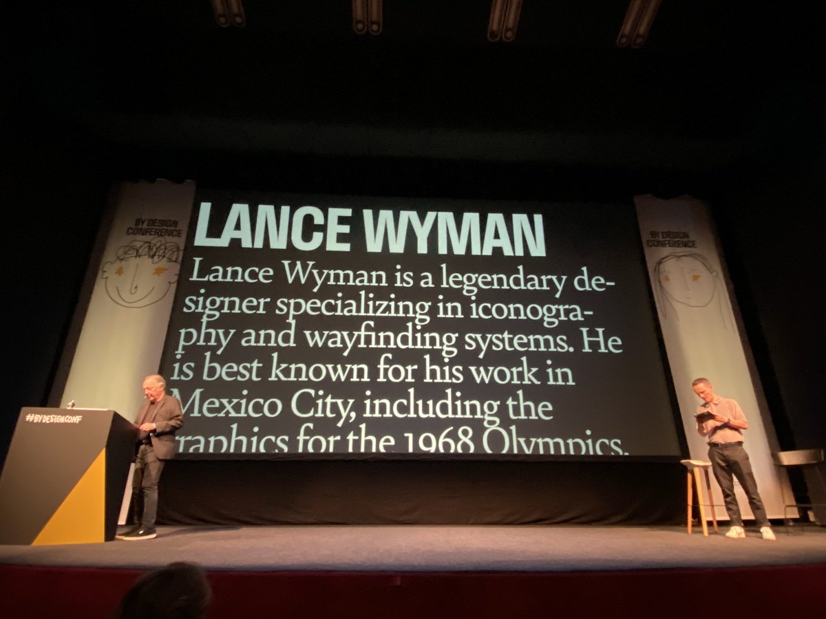 vinstar's tweet photo. The legendary @LanceWymanNews yesterday on stage at @bydesignconf #bydesignconf @MetroCDMX https://t.co/K9EPEFoOQf