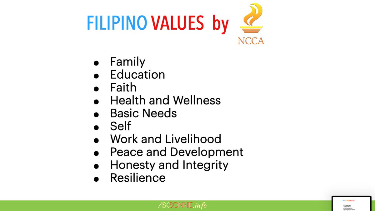 ASKSonnie's tweet photo. Key slides in my earlier presentation #PhilippineIndependenceDay2022 #philippineindependenceday #HR #FilipinoValues #OrganizationCulture https://t.co/Rn7gCYxPkV