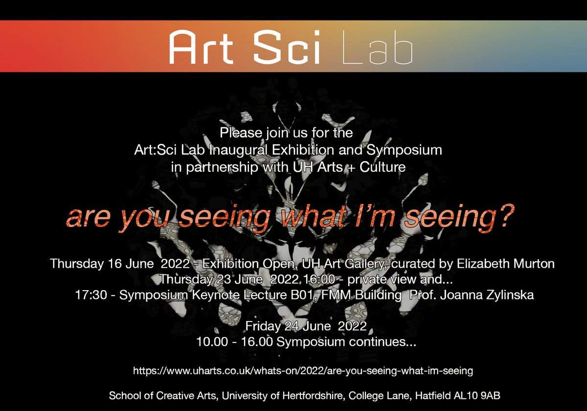 GodRob64's tweet photo. Hi all - this University of Hertfordshire (UK) event includes and number of works by myself and colleagues. 
It would be super to see you there. Further details - r.godman(at)https://t.co/aVT2luh6hk

(advisory)
https://t.co/Ax10GAb0Au... https://t.co/iitWLWOf1q