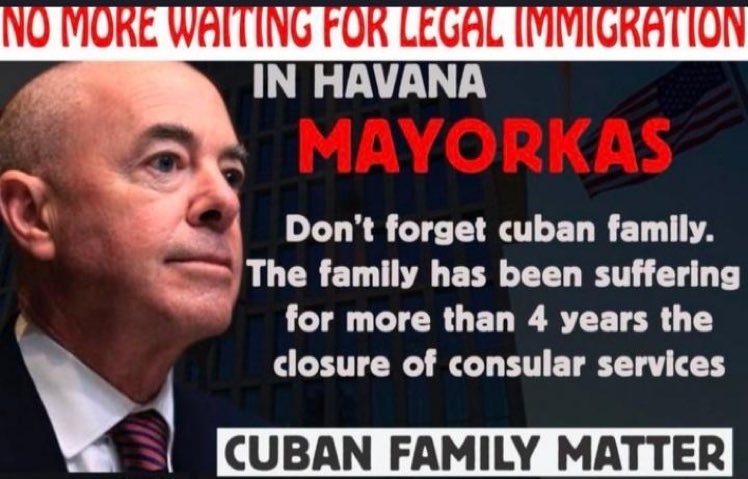 When will we see these measures go into execution.  We've waited long enough to be able to reunite our families.  <a href="/Cartajuanero/">Juan S. Gonzalez</a> <a href="/EMendrala/">Emily Mendrala</a> <a href="/SecBlinken/">Secretary Antony Blinken</a> <a href="/USEmbCuba/">Embajada de los Estados Unidos en Cuba</a> <a href="/WHAAsstSecty/">Bureau of Western Hemisphere Affairs</a>
#ConsularServicesInCuba #CFRP <a href="/AliMayorkas/">Alejandro Mayorkas</a> <a href="/StateDept/">Department of State</a> #Date