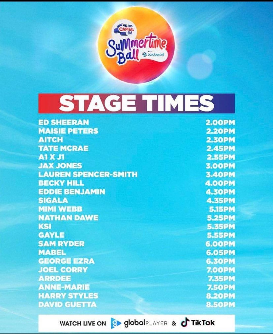 H&L on Twitter "Schedule CapitalOfficial Summertime ball https//t.co