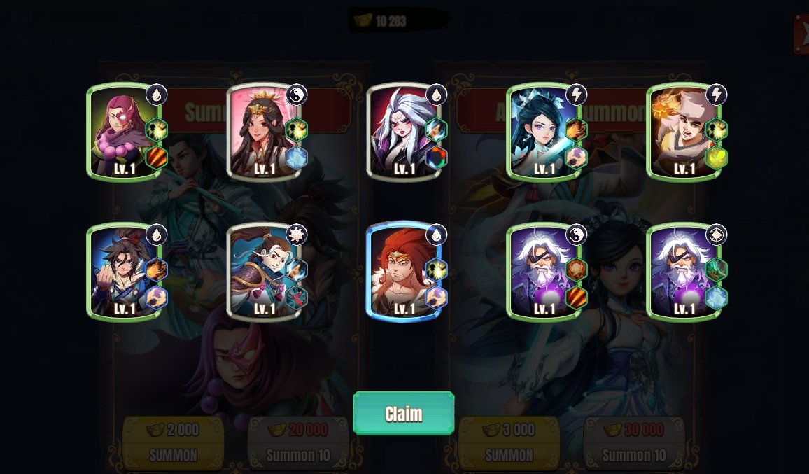 negi_crypto's tweet image. 10連でなんとかレア引けたからNFT＆レジェンド化✌
#WorldofMasters #WOFM