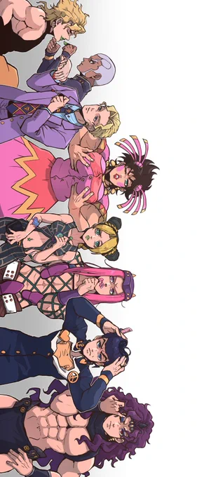 お色直し🪞
#jjba #jjbafanart 