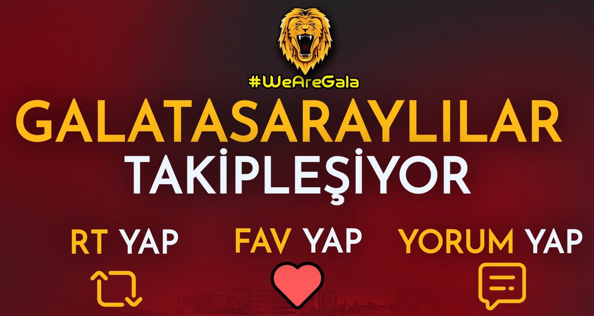 WeAreGala FF Listesi~2 @wearegal @Mutaf1905 @szgalatasarays @ardarya1905 @_Aysel05 @_lesya05 @mkarahan_ @Bugra_Gss @meevlutt @19uAzeynep05 #GslilerTakipleşiyor #WeAreGala Bir Sonraki Listede Yer Almak İçin DM'den Yazabilirsiniz.📩