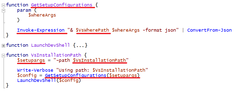 nas_bench's tweet photo. Here is a nice #lolbas #LOLScript part of VStudio install (Launch-VsDevShell). Has n IEX call that accepts passed args via "-VsWherePath" and "-VsInstallationPath" flags. π§΅1/3
.\Launch-VsDevShell.ps1 -VsWherePath 'C:\Windows\System32\calc.exe' #lolbin https://t.co/6t5ZpkGqIG