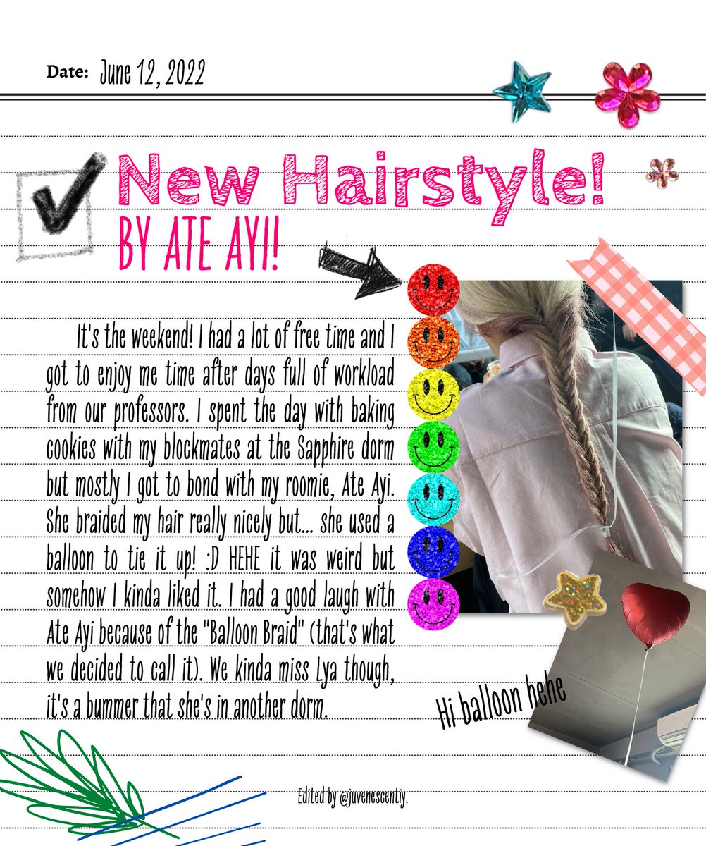 ⠀
⠀
⠀⠀⠀jia⠀✿.⠀ New Hairstyle! By Ate Ayi! 
⠀
⠀