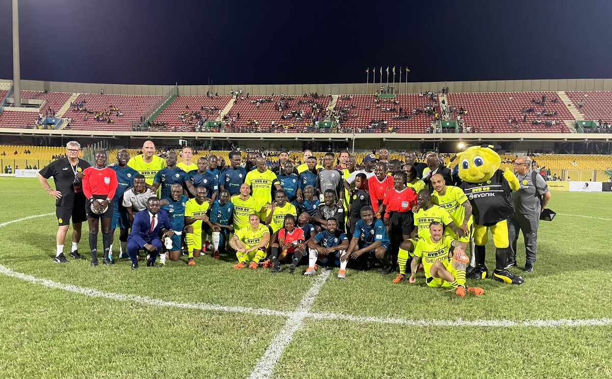 BlackYellow's tweet photo. Ghana, thank you for sharing your amazing country, people, and culture with us! 

See you again soon,
Borussia Dortmund 💛 https://t.co/kh3vS3DzGK