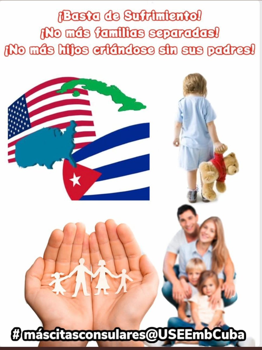 Patrici43164134's tweet photo. #DATECFRP #ConsularServicesInCuba #CFRP #NoMoreGuyana #ConsularServicesInCubaAllCategories
@WHAAsstSecty 
@POTUS
@Cartajuanero
@USEmbCuba
@USCIS
@SecMayorkas
@SecBlinken

@StateDept https://t.co/JBCwmEEzc5
